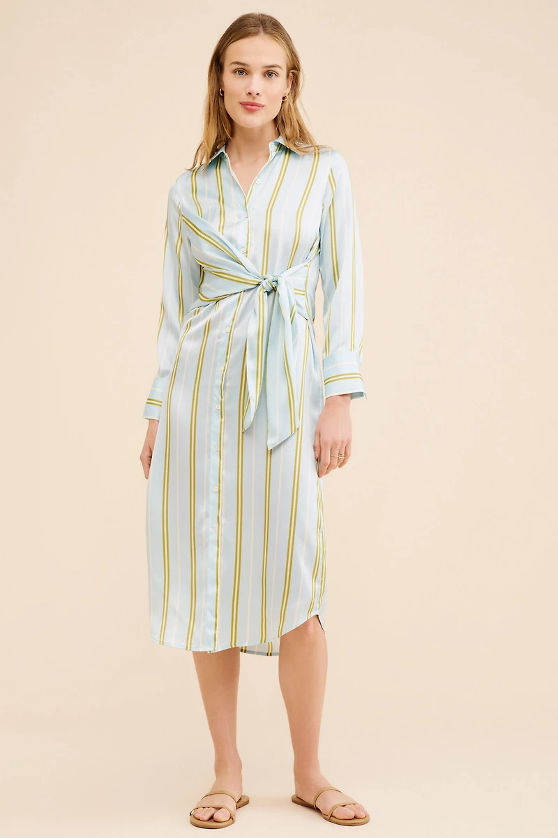 Rails Lacey Stripe Shirt Dress