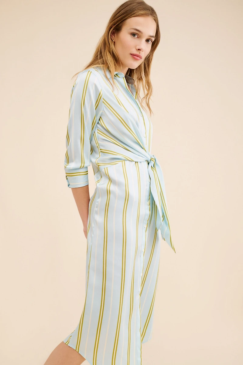 Rails Lacey Stripe Shirt Dress