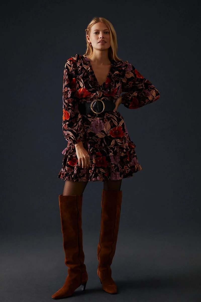 Pilcro Tiered Corduroy Dress