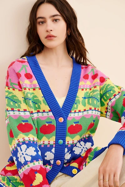 FARM Rio Sweet Orchard Knit Cardigan