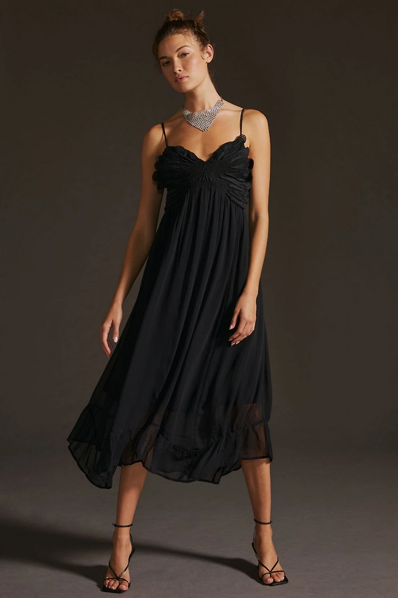 Butterfly Midi Dress