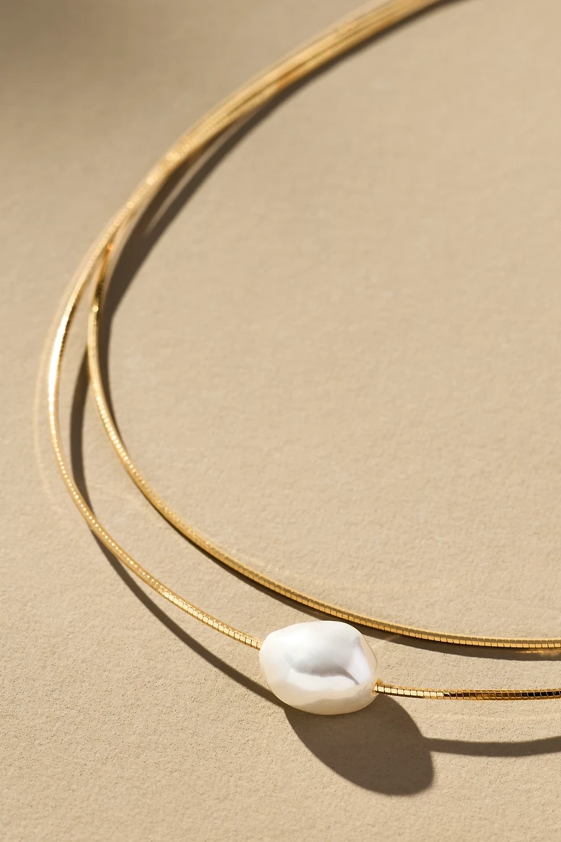 Pearled Layer Necklace