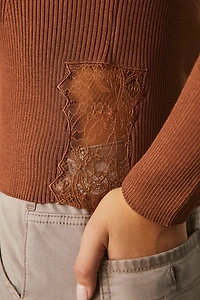 Callahan Sweetheart Lace Sweater