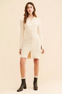 $525 Button Down Polo Dress