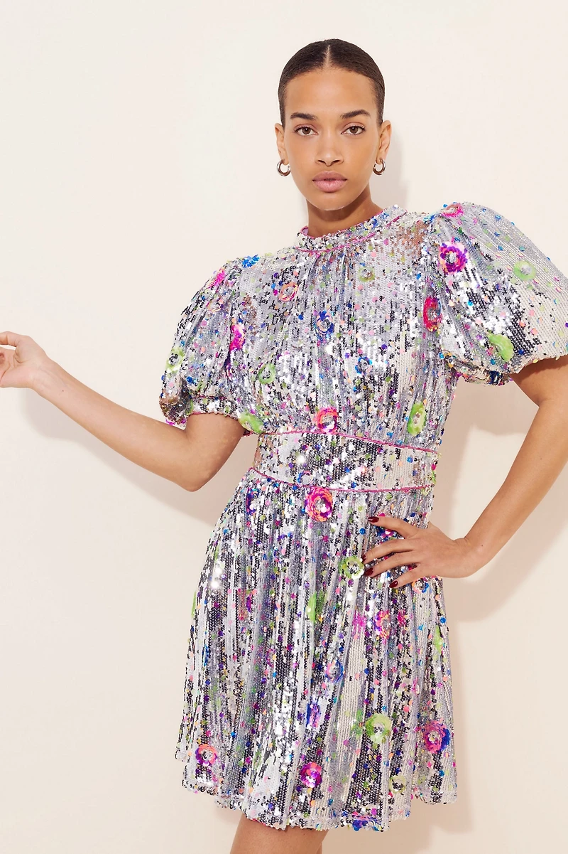 CeliaB Wonderer Sequin Mini Dress
