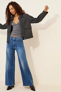 DL1961 Hepburn Wide-Leg High-Rise Relaxed Jeans
