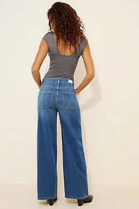 DL1961 Hepburn Wide-Leg High-Rise Relaxed Jeans