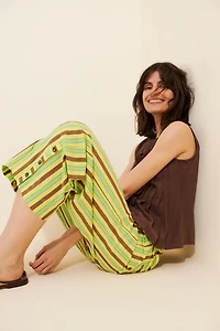 Damson Madder Ritik Wide Leg Trousers