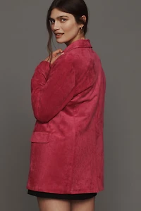 Dolan Faux-Suede Boyfriend Blazer