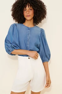 Madewell Denim Erin Top