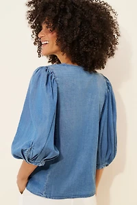 Madewell Denim Erin Top