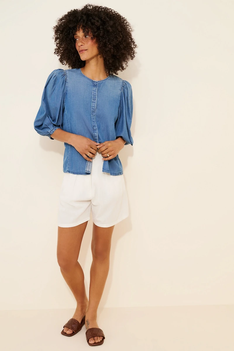 Madewell Denim Erin Top
