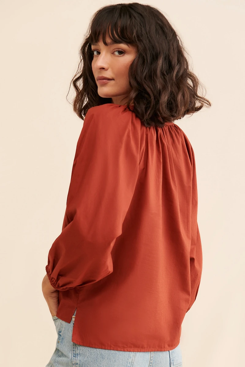 Joe's Jeans Camille Raglan Blouse