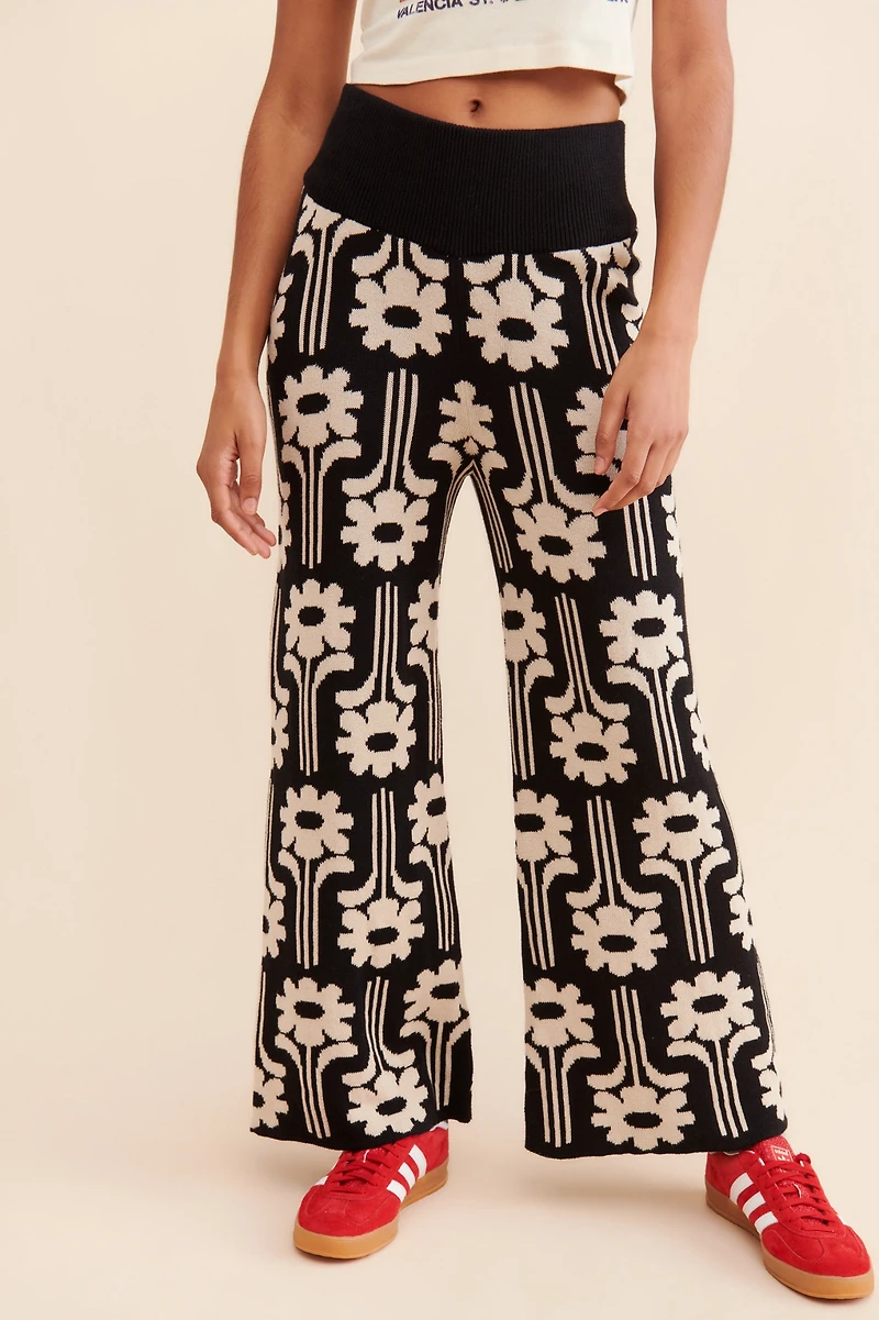 Known Supply Mars Floral Pants