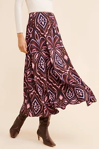 Nuuly x Farm Rio Pineapple Ikat Midi Skirt