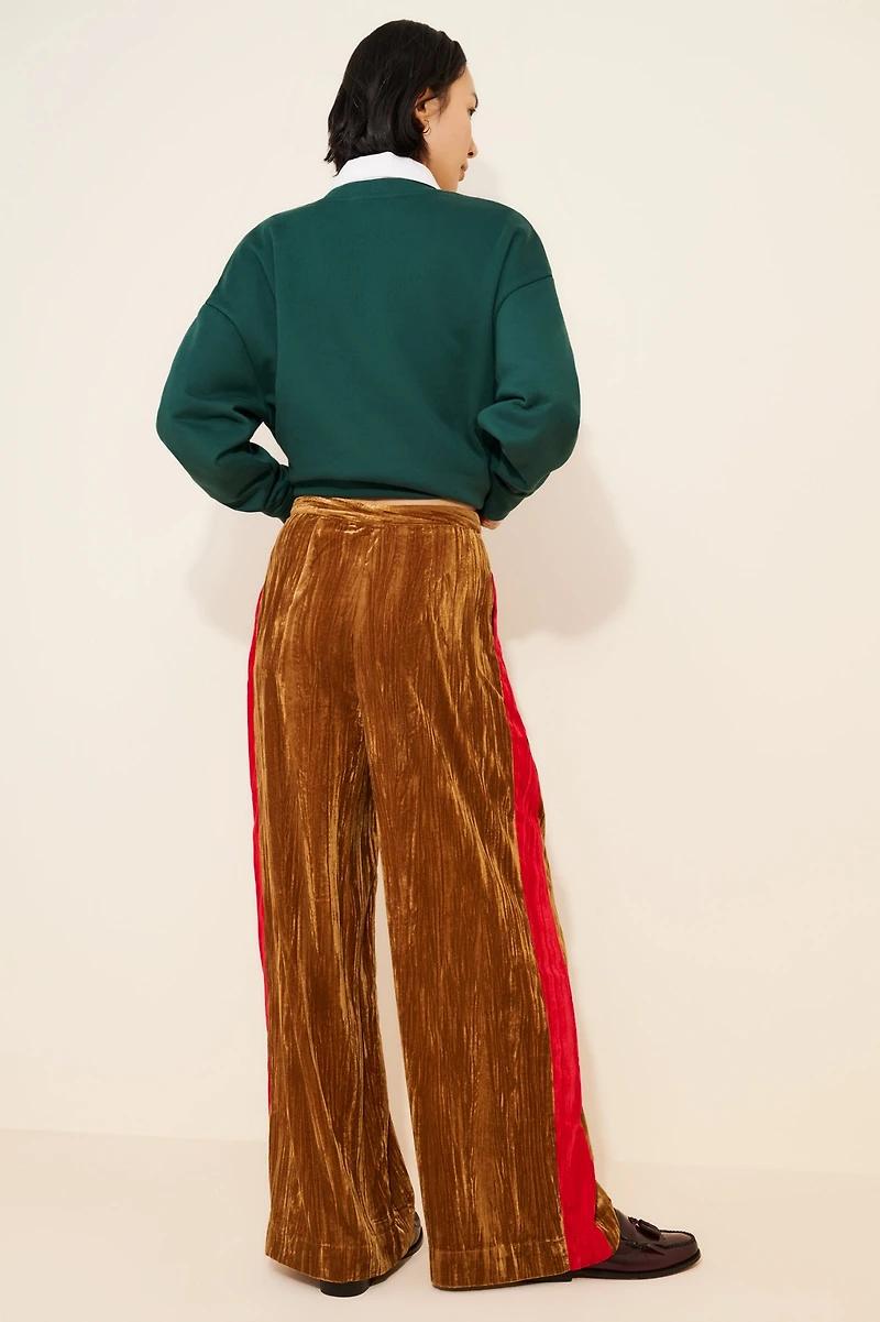 FARM Rio Side Stripe Corduroy Pants