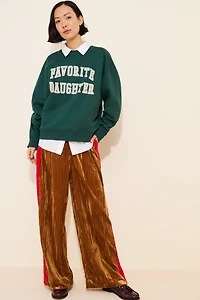 FARM Rio Side Stripe Corduroy Pants