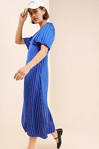 Baum und Pferdgarten Avigail Pinstripe Midi Dress