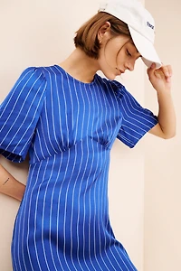 Baum und Pferdgarten Avigail Pinstripe Midi Dress