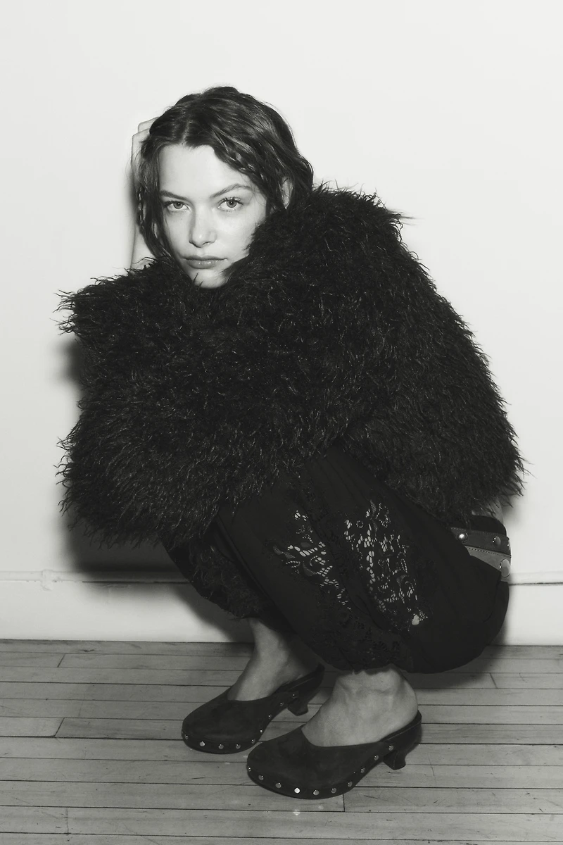 By Anthropologie Faux-Fur Jacket