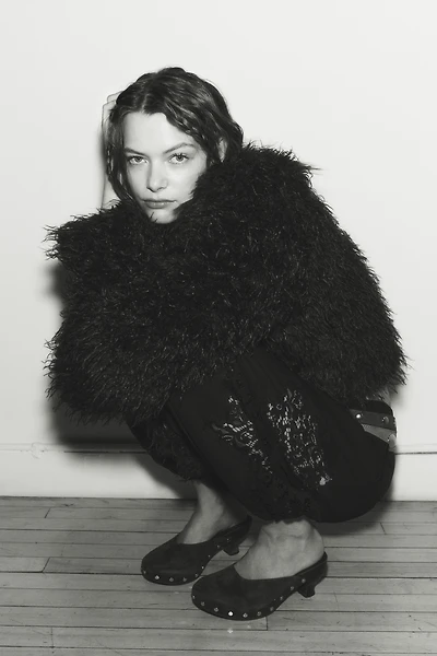 By Anthropologie Faux-Fur Jacket