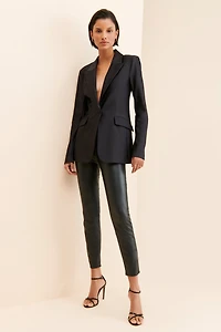 Good American Disco Scuba Sculpted Blazer