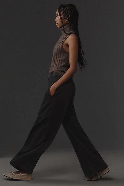 Deep Pocket Wide Leg Pants