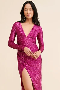 Gilner Farrar Darina Sequin Dress