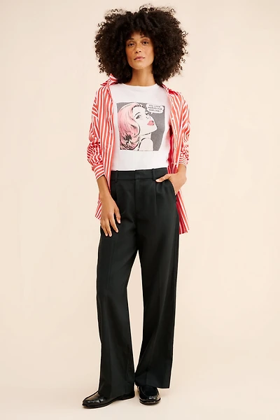 Madewell Margot Slouchy Straight Trousers