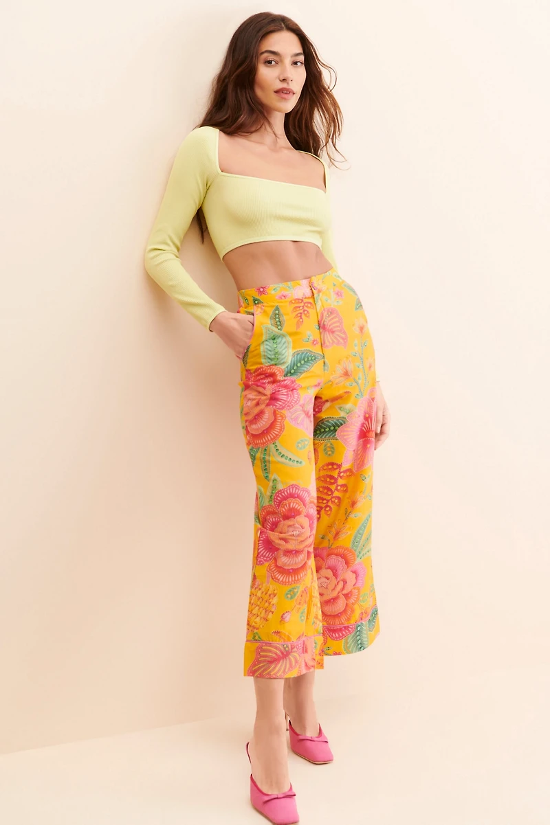FARM Rio Macaw Bloom Pants
