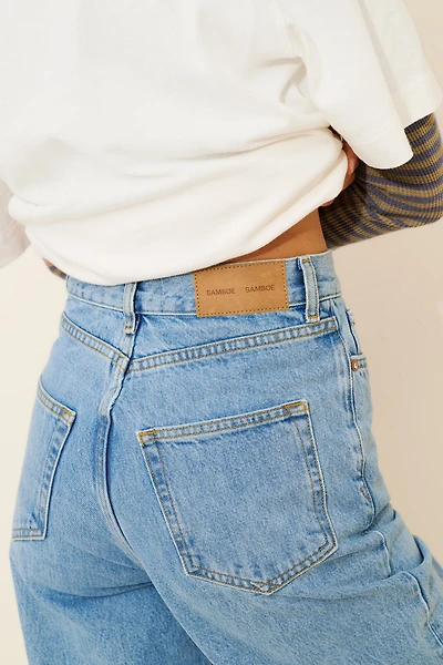 Samøse Samsøe Rebecca High-Rise Wide-Leg Jeans