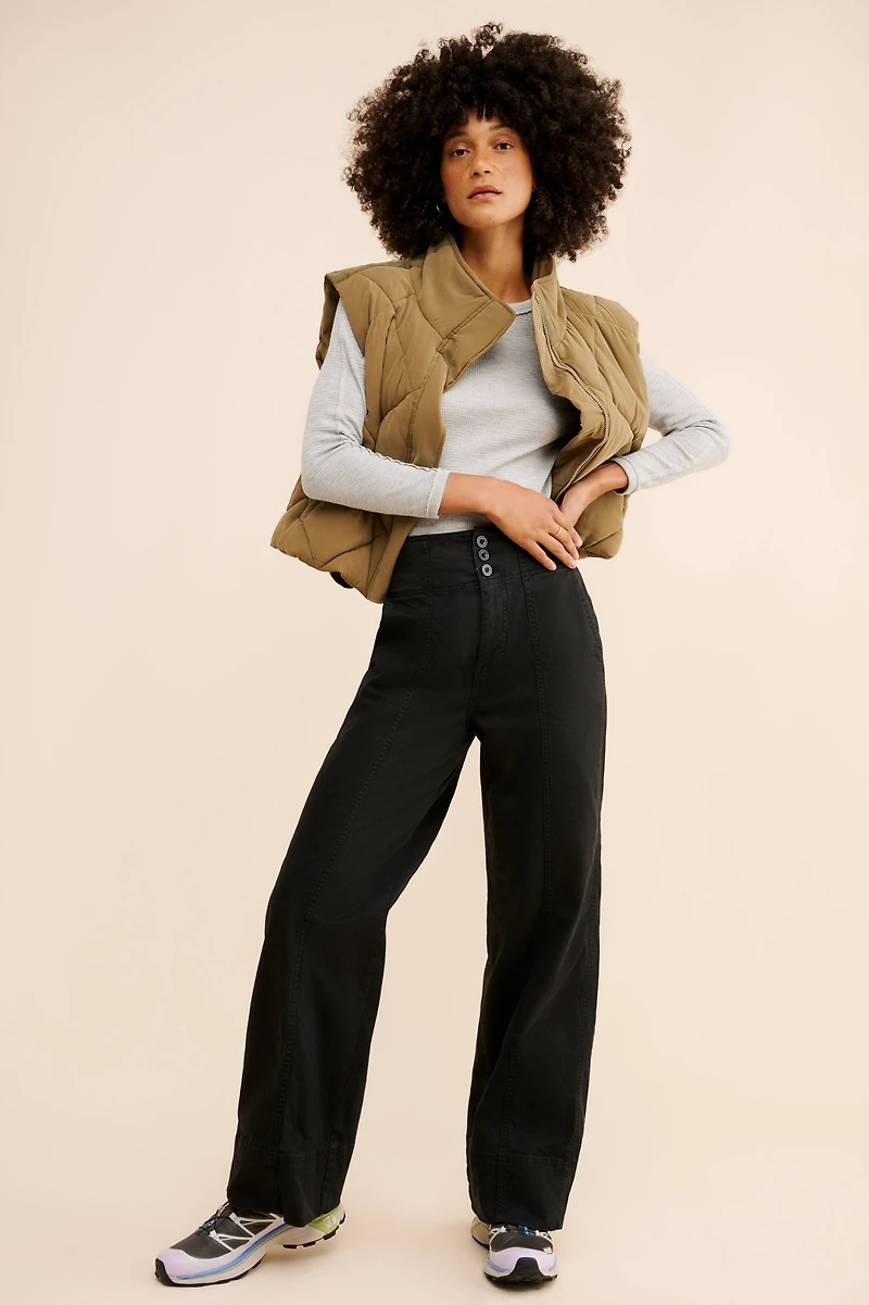 Pilcro The Seamed Flare Pants
