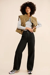 Pilcro The Seamed Flare Pants