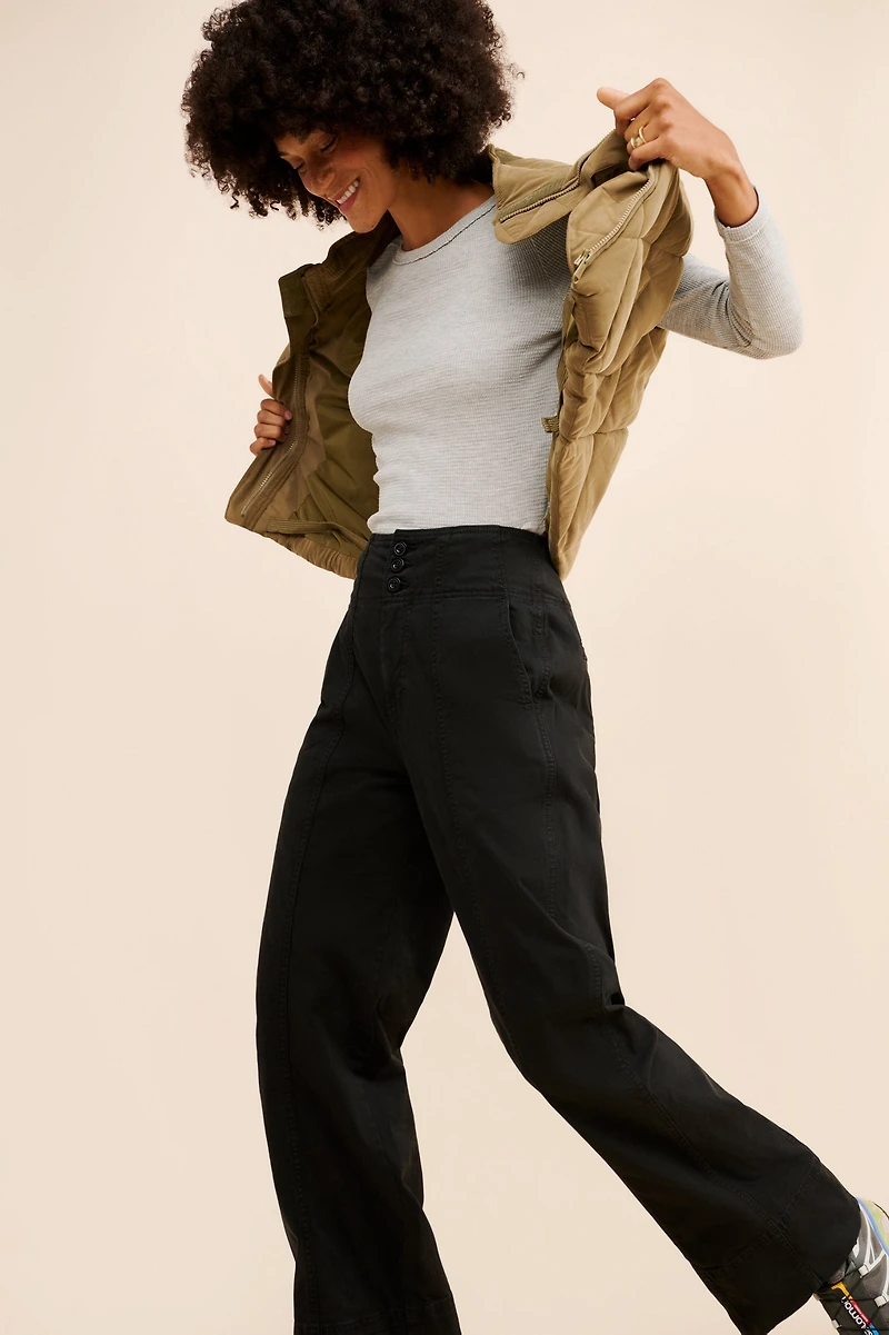 Pilcro The Seamed Flare Pants
