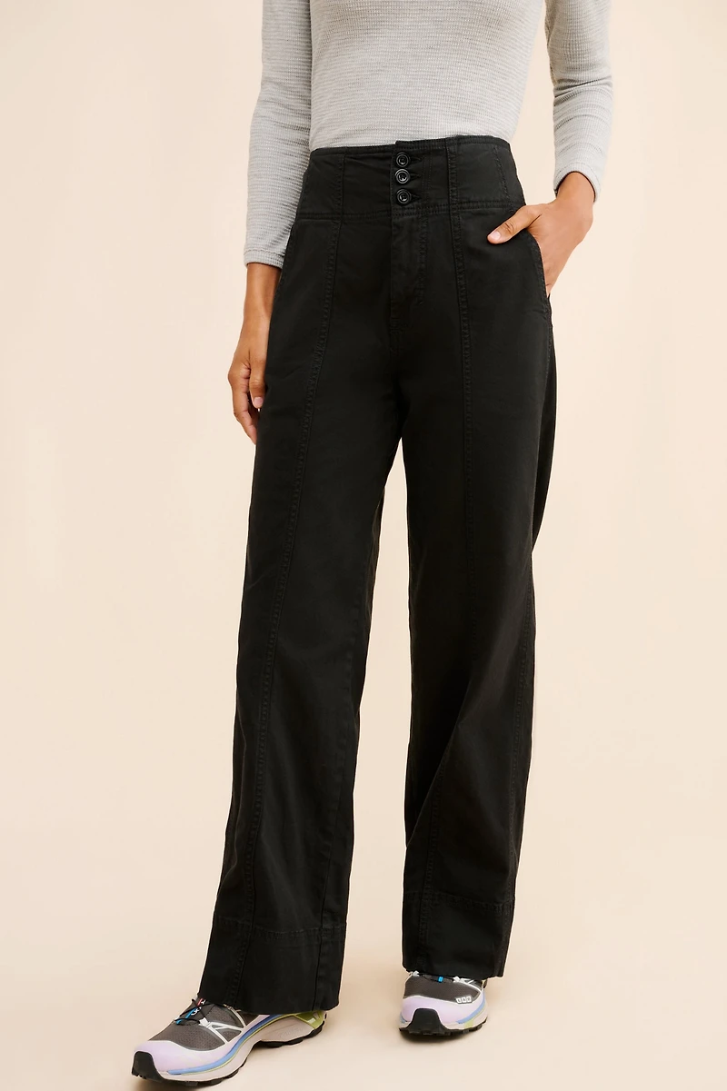 Pilcro The Seamed Flare Pants
