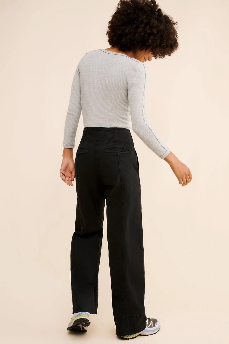 Pilcro The Seamed Flare Pants
