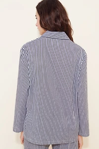 Sleeper Poplin Striped Shirt