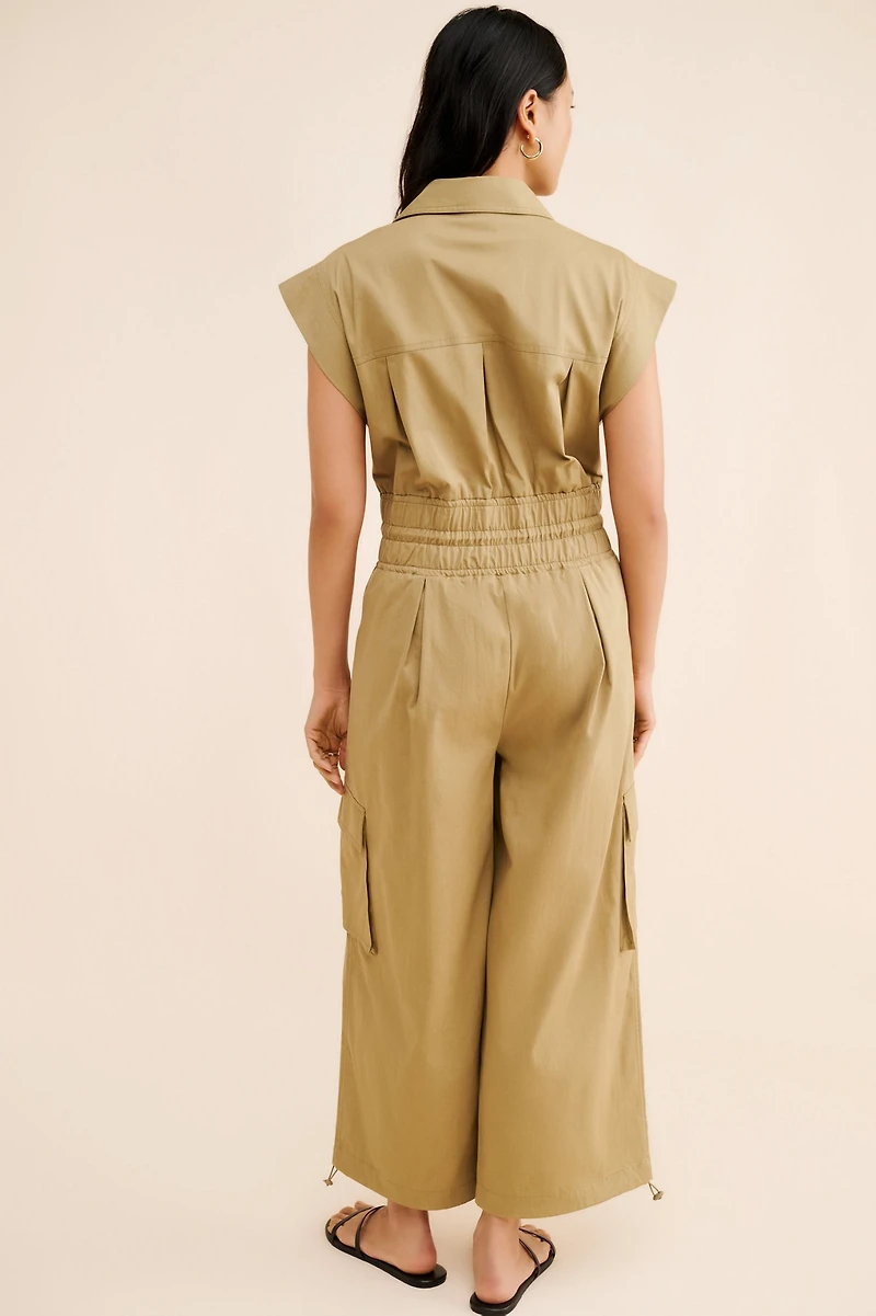 FARM Rio Cotton Utility Jumpsuit