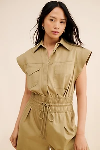 FARM Rio Cotton Utility Jumpsuit