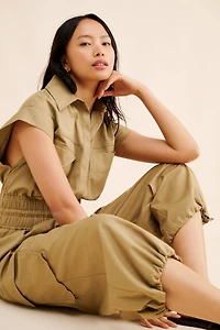 FARM Rio Cotton Utility Jumpsuit