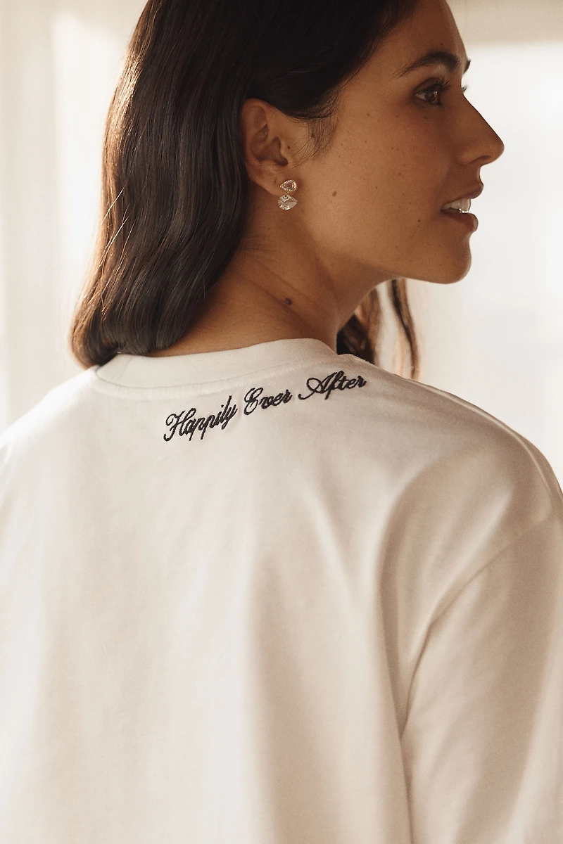 The Frolic Just Married Shorts and Tee Set