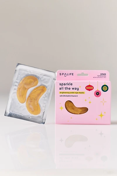 SpaLife Holiday Under Eye Masks, Set of 8