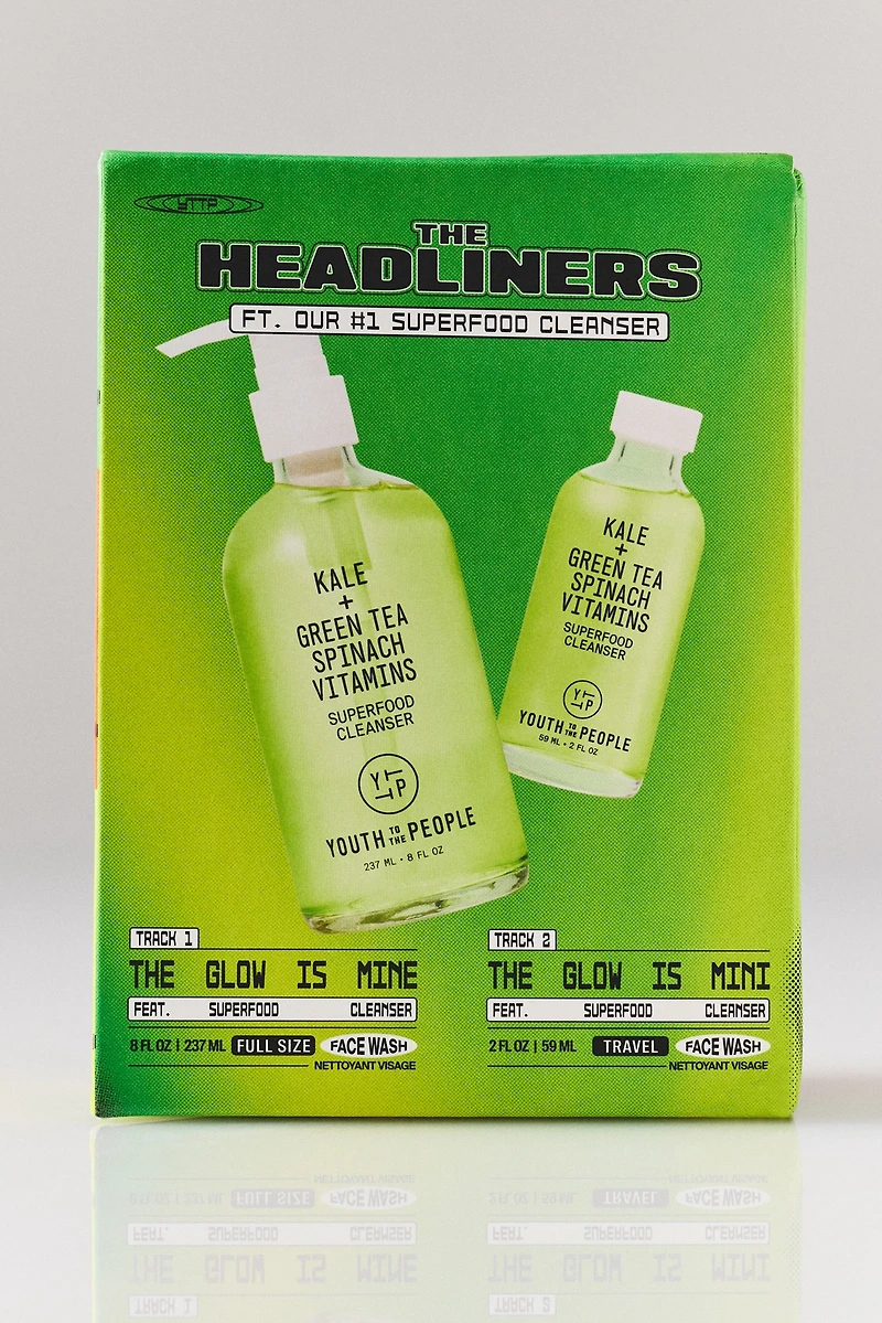 Youth To The People The Headliners Superfood Cleanser Duo