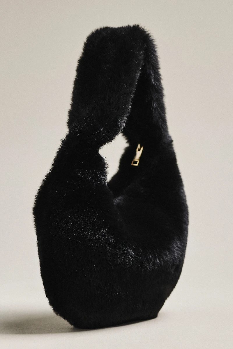 Lamarque Alix Faux-Fur Mini Bag