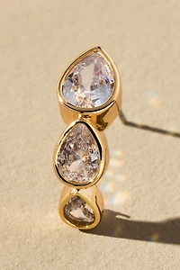 Multi Crystal Drop Earrings