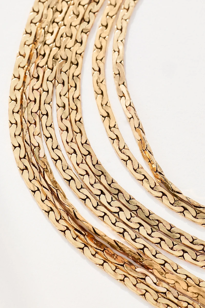 Layered Cascade Necklace
