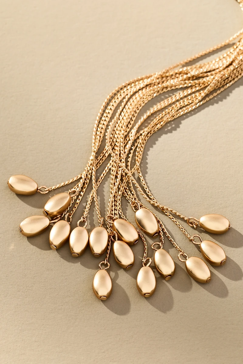 Tasseled Lariat Necklace