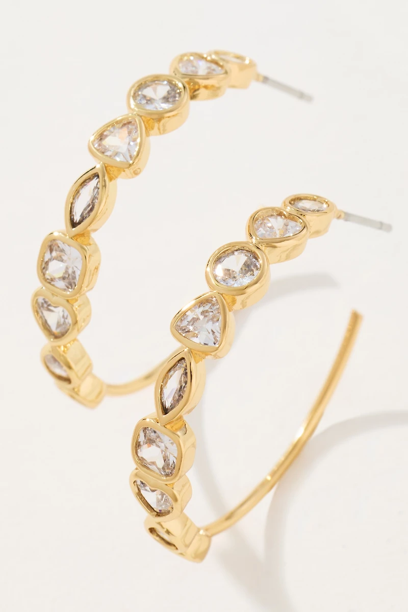 Mixed Crystal Hoops