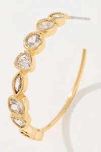 Mixed Crystal Hoops