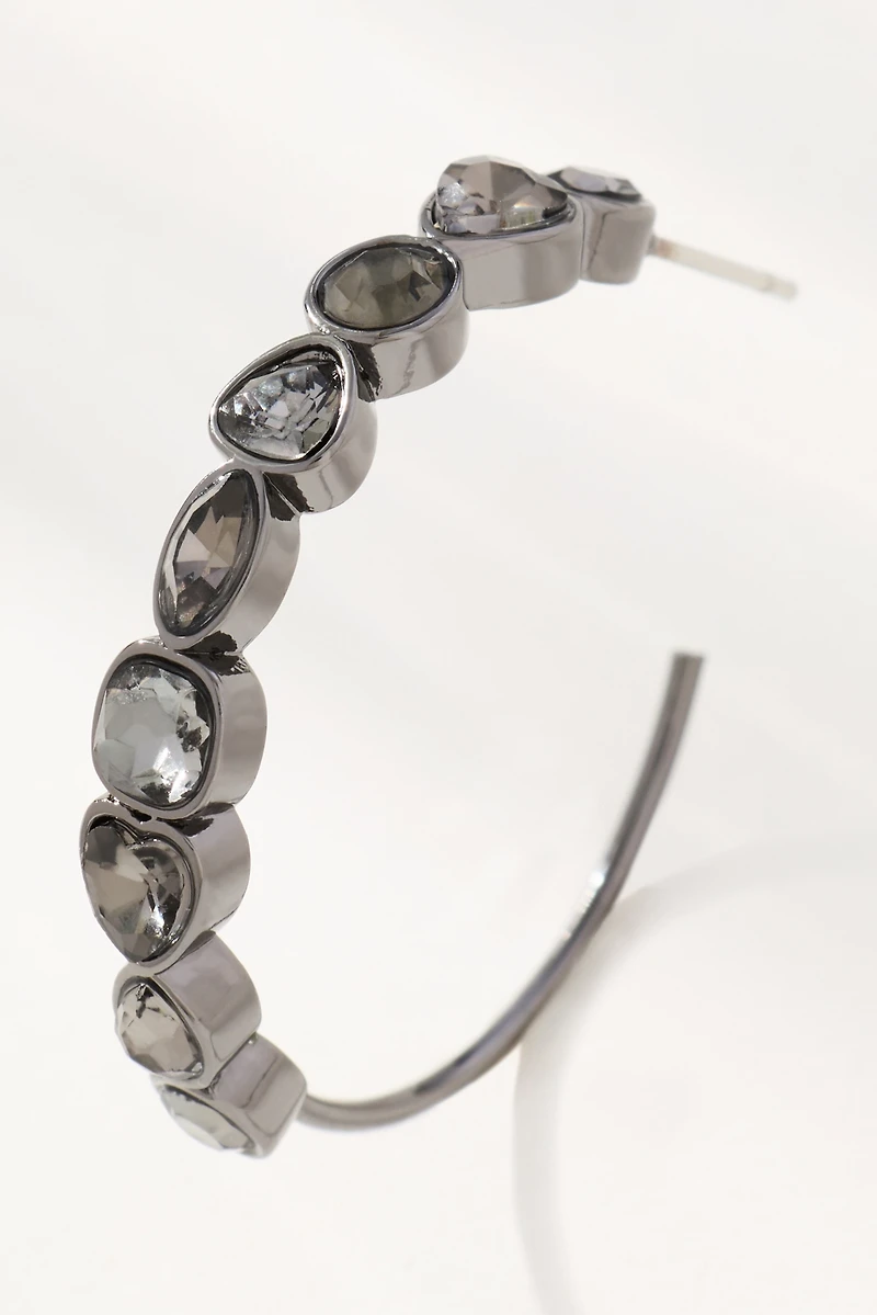Mixed Crystal Hoops